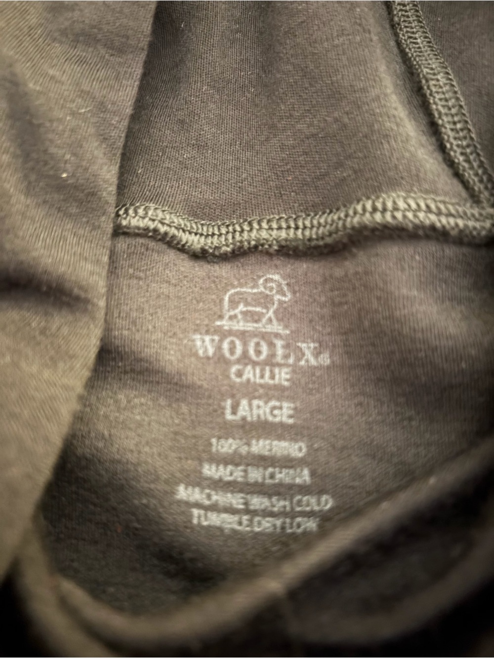 Woolx Callie Hoodie, Size Large - Picture 4 of 4